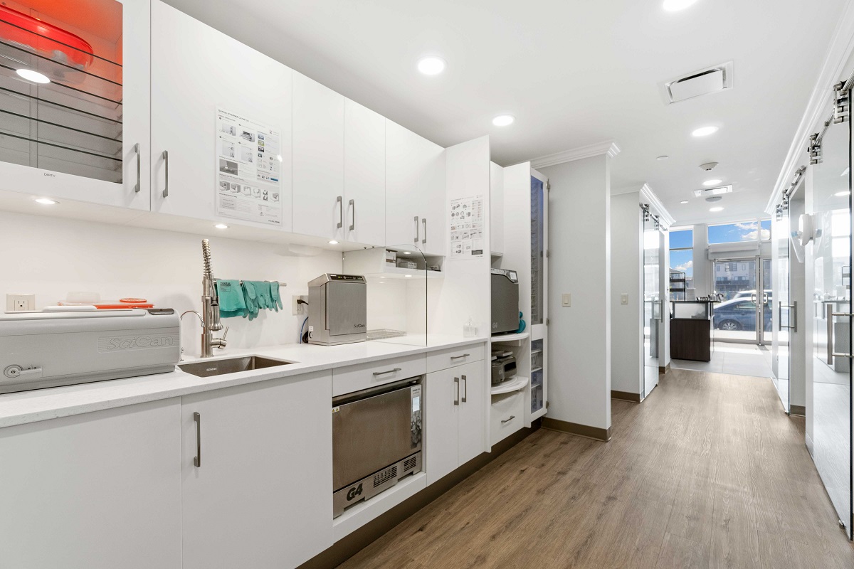 Dental sterilization room