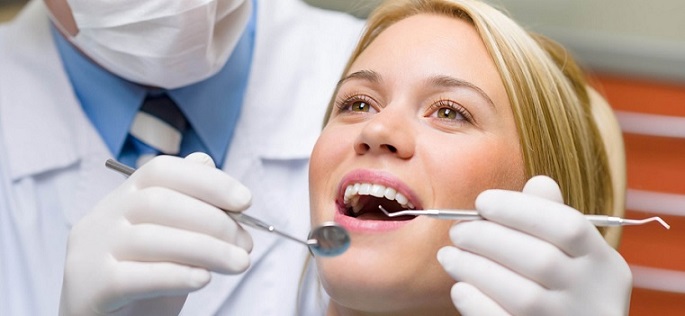 this is an image of dental cleaning process